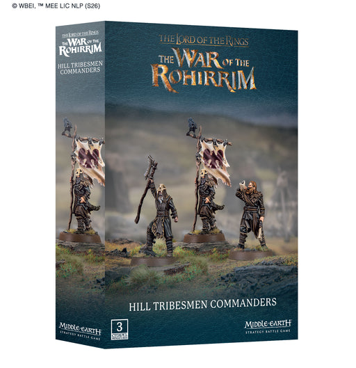 Hill Tribesmen Commanders: Middle-Earth Strategy Battle Game - Games Workshop