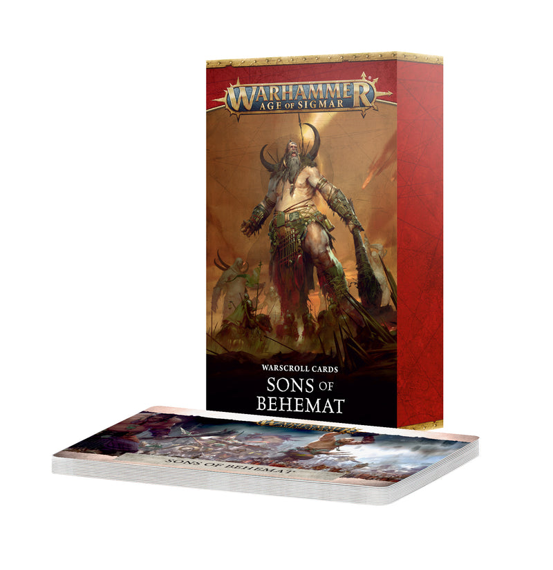 Warscroll Cards: Sons Of Behemat (2026)