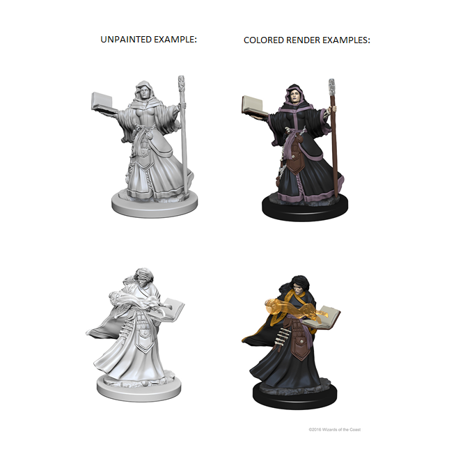 D&D Nolzur’s Marvelous Miniatures: Human Female Wizard - Wizkids