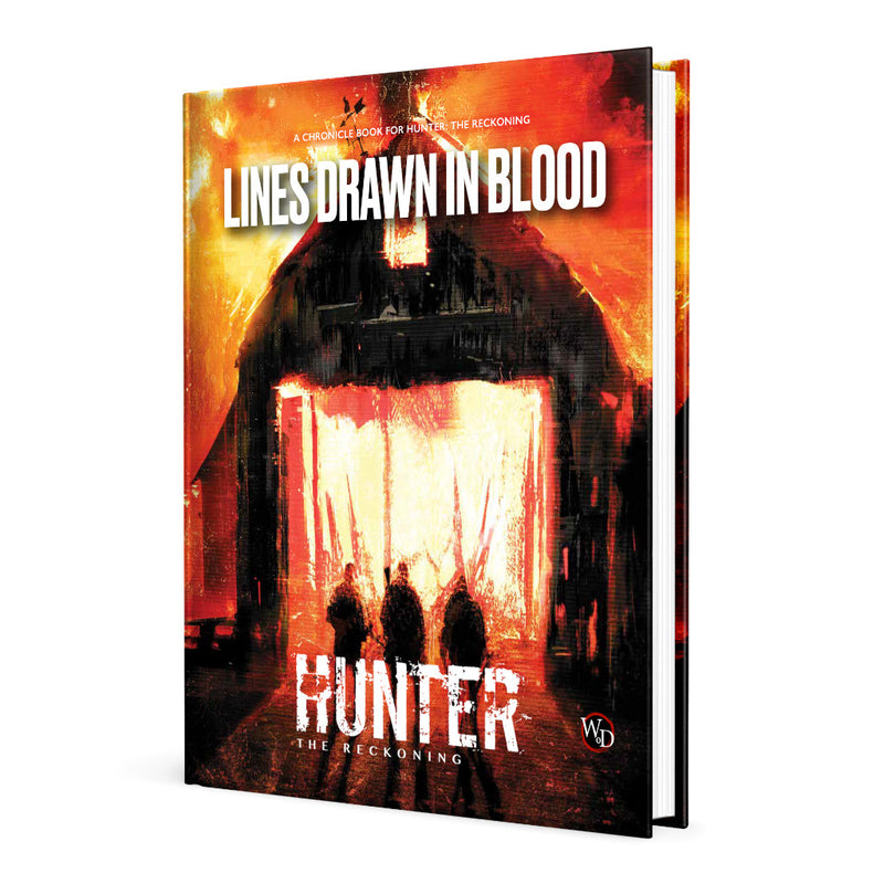 Hunter: The Reckoning 5th Edition - Roleplaying Game - Lines Drawn in Blood - Chronicle Book