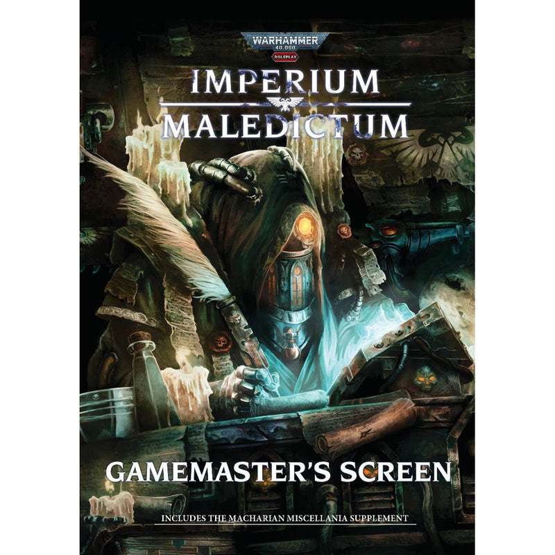 Imperium Maledictum Gamemaster's Screen - Warhammer 40,000 Roleplay - Cubicle 7