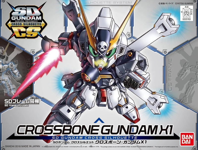 SD Gundam Cross Silhouette Crossbone Gundam X1 - Gunpla