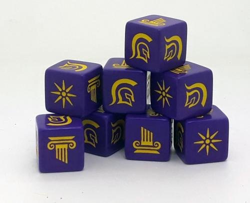 Saga Greek Dice - Studio Tomahawk