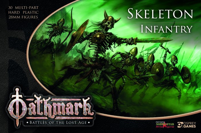 Oathmark - Skeleton Infantry - Osprey Games