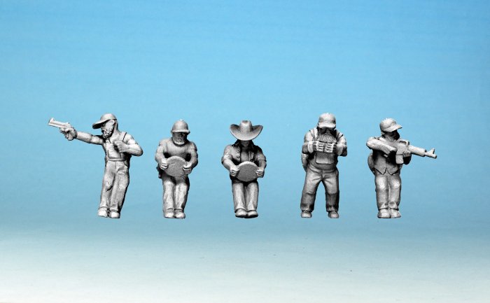 Gaslands - Bootleggers (Drivers and Passengers) - North Star Military Figures