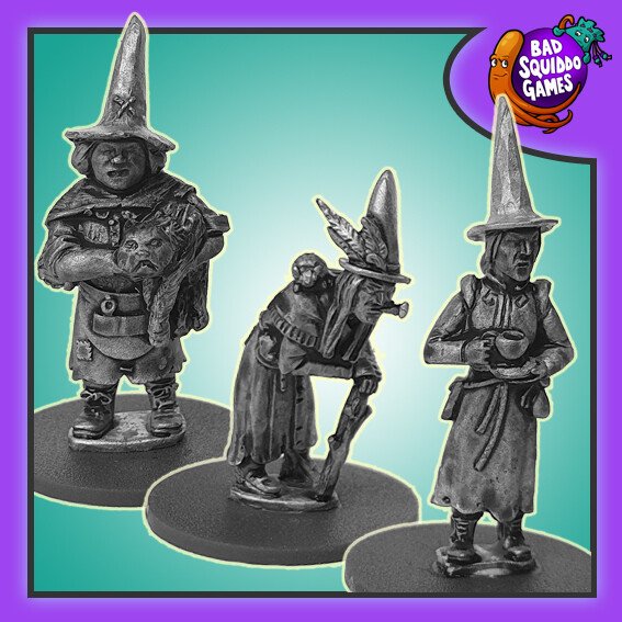 Bad Squiddo Games - Wizened Witches