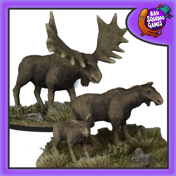 Bad Squiddo Games - Moose Family