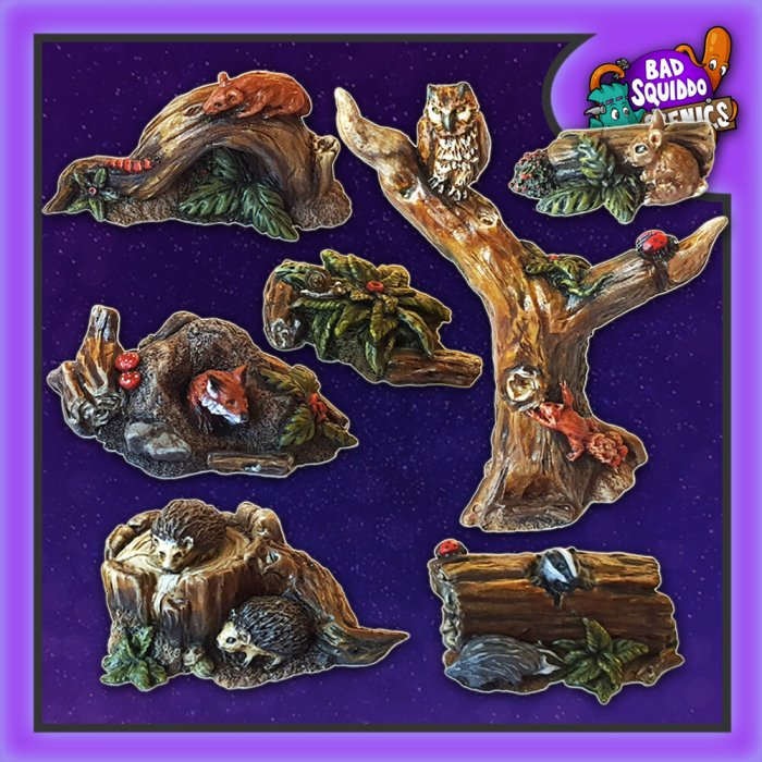 Bad Squiddo Games - Woodland Critters - Bad Squiddo Games