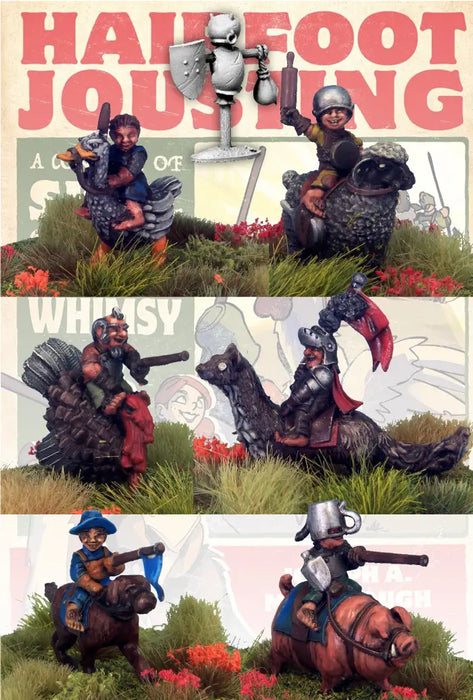 Hairfoot Jousting - Hairfoot Jousters Deal 1 - North Star Military Figures