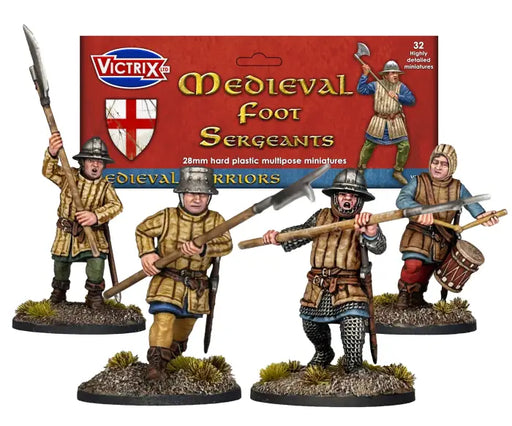 Victrix - Medieval Foot Sergeants - Victrix