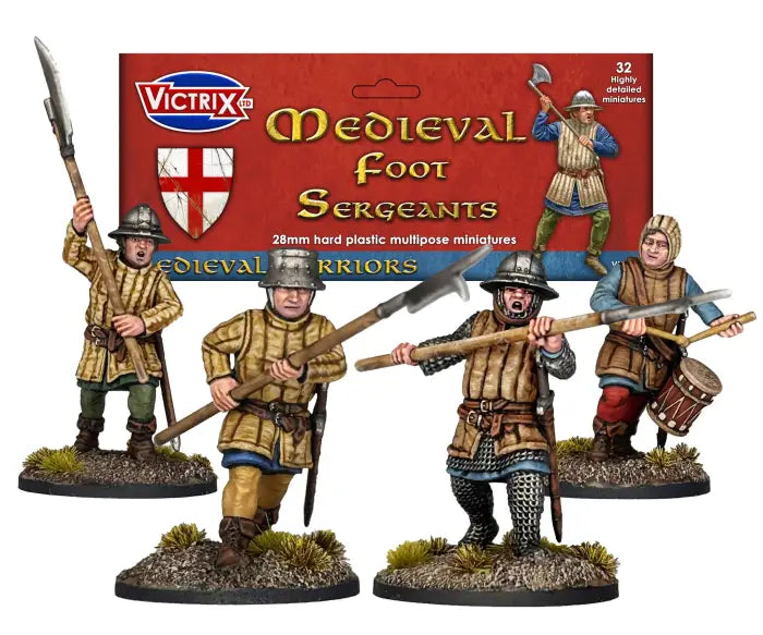 Victrix - Medieval Foot Sergeants - Victrix