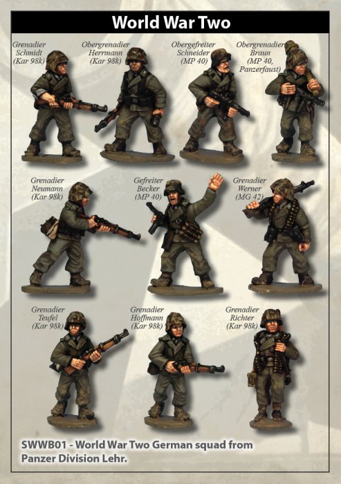Panzer Lehr Grenadier Squad - Artizan Designs