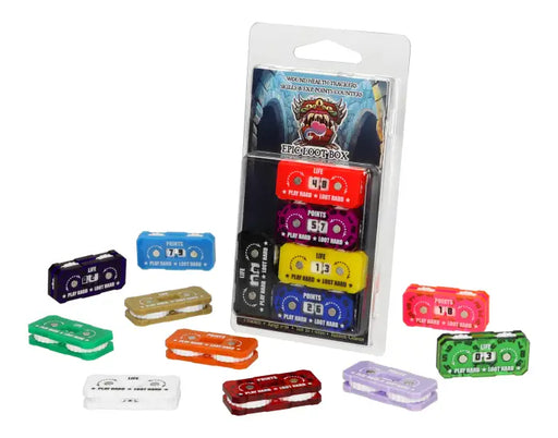 Trackers / Counters 20x41mm 0-99 (5 Trackers per package) - Epic Loot Box