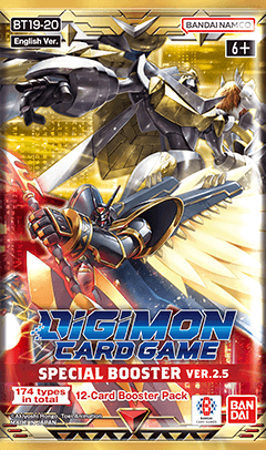 Special Booster Ver.2.5 Booster Pack (BT19-20) - Digimon Card Game - Bandai