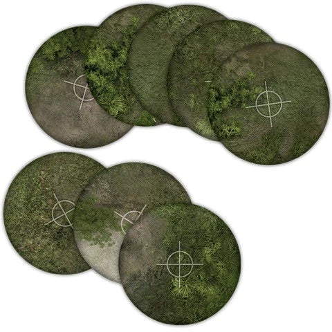 Neoprene Objective Templates 'Jungle' 40mm + 6" diameter