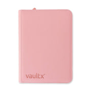 9-Pocket Exo-Tec Zip Binder Just Pink - Vault X - Vault X