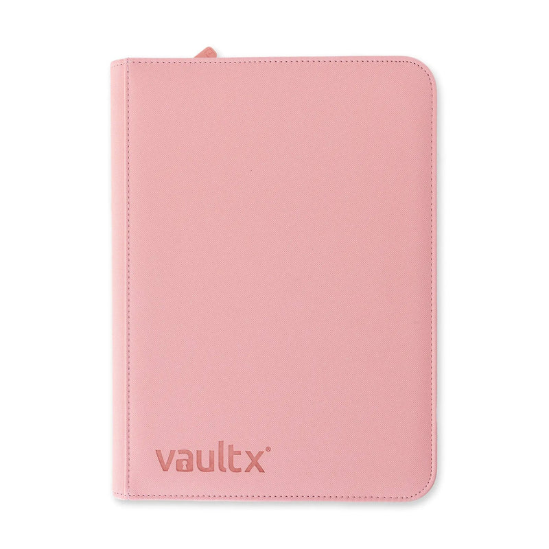 9-Pocket Exo-Tec Zip Binder Just Pink - Vault X - Vault X