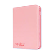 9-Pocket Exo-Tec Zip Binder Just Pink - Vault X - Vault X