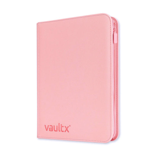 9-Pocket Exo-Tec Zip Binder Just Pink - Vault X - Vault X