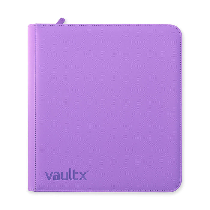 12-Pocket Exo-Tec Zip Binder Just Purple - Vault X