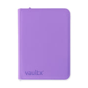 9-Pocket Exo-Tec Zip Binder Just Purple - Vault X - Vault X