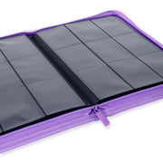 9-Pocket Exo-Tec Zip Binder Just Purple - Vault X - Vault X