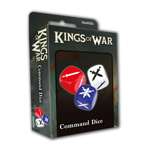 Kings of War Command Dice Pack - Mantic Games