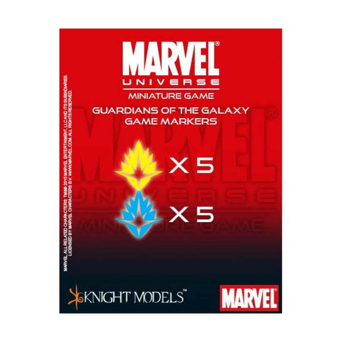 Guardians of the Galaxy Markers - Marvel Miniatures Game