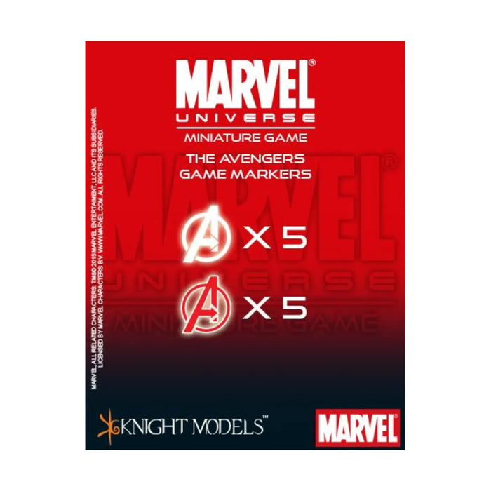 The Avengers Markers - Marvel Miniatures Game