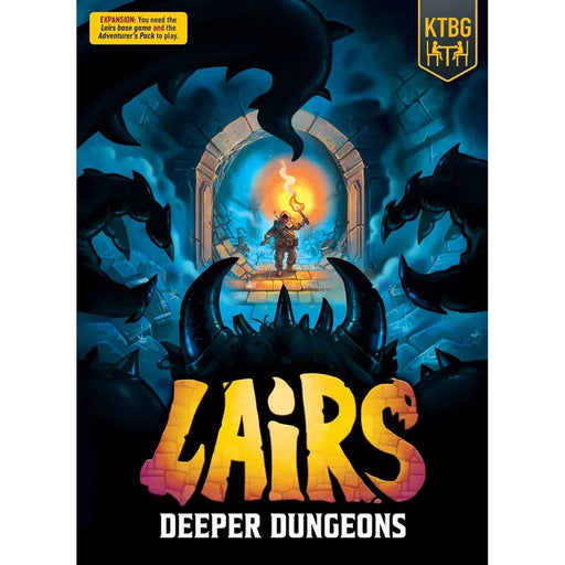 Lairs Board Game: Deeper Dungeons - Kids Table Board Gaming