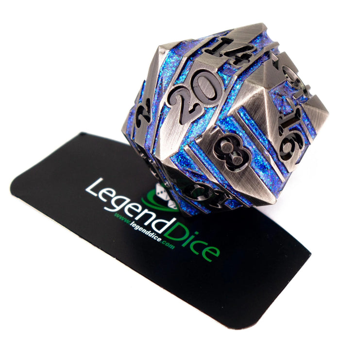 Legend Dice - D20 Metal Strata Dice 35mm