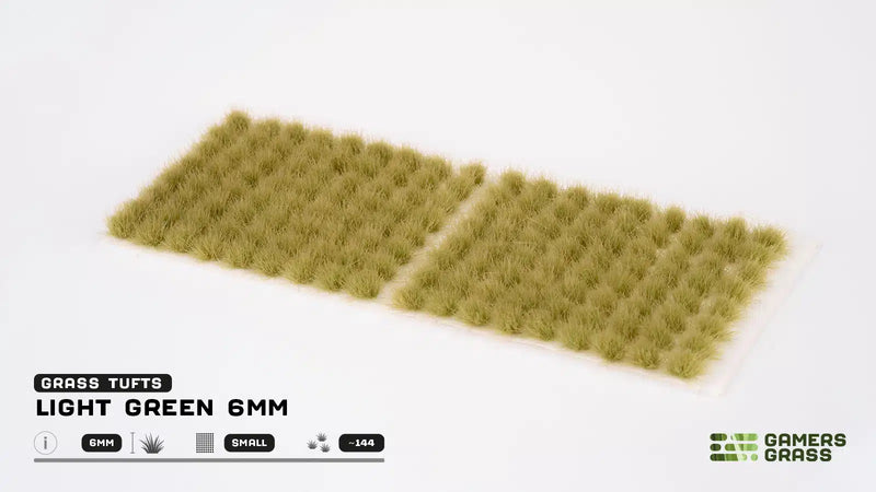 Gamers Grass - Light Green (6mm) Small