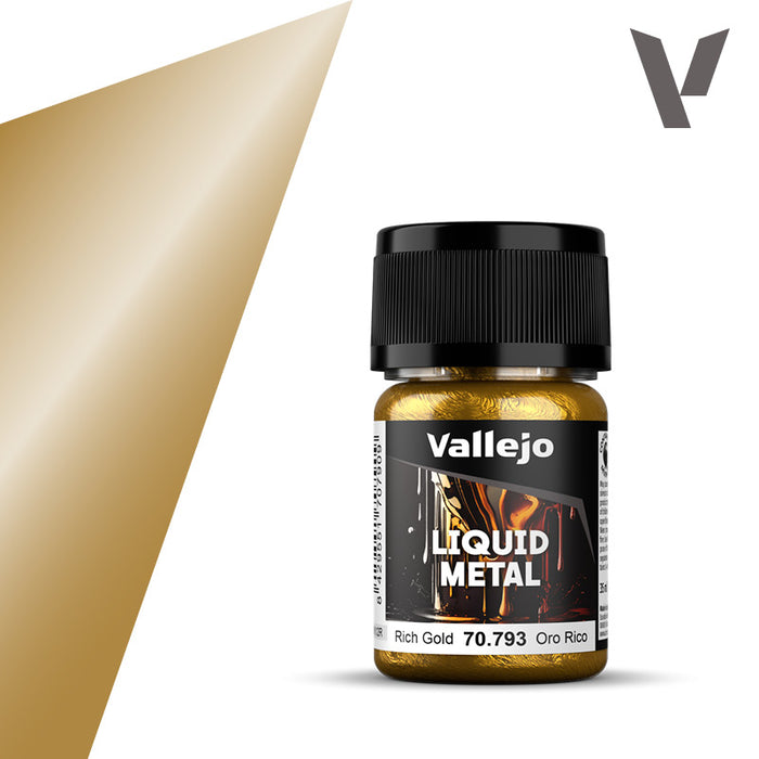 AV Vallejo Model Color 35ml - Rich Gold