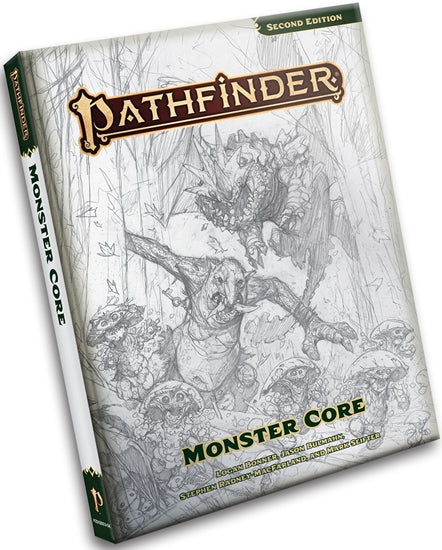 Pathfinder RPG 2nd Edition: Monster Core Sketch Edition