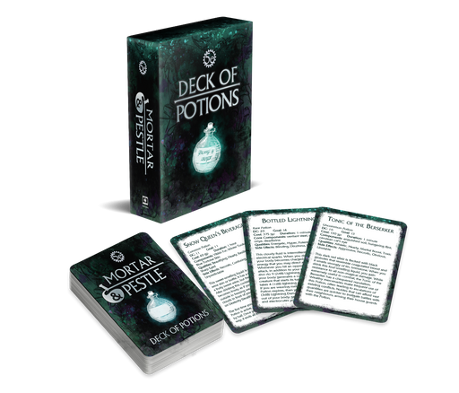 Dungeons And Dragons RPG: Mortar And Pestle Potion Deck - Cubicle 7