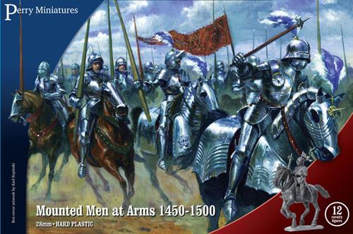 Wars of the Roses: Mounted Men-at-Arms (1450-1500) plastic boxed set - North Star Military Figures