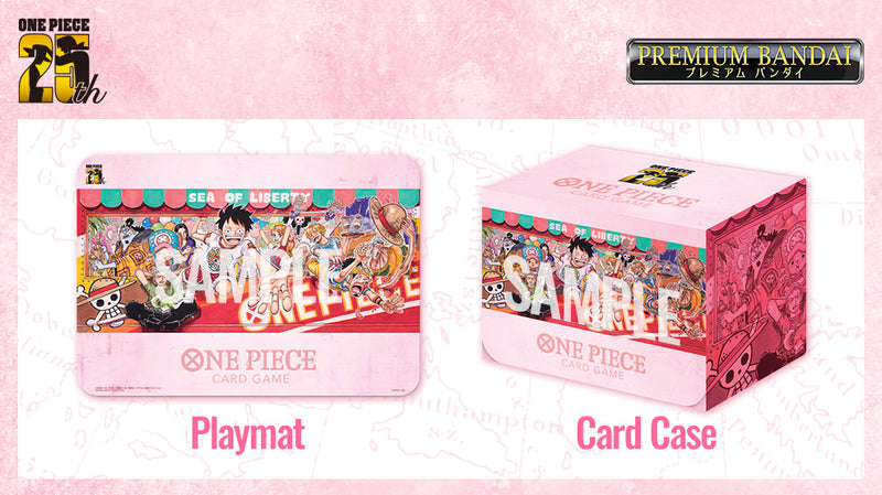 One Piece Card Game - Playmat And Card Case Set 25th Edition