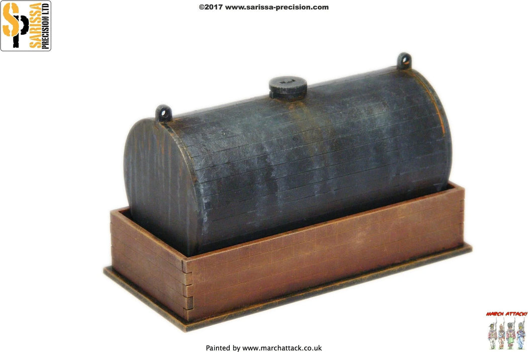 Sarissa Precision: Static Oil Tank (28mm)