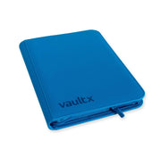 9-Pocket Exo-Tec Zip Binder Neon Blue - Vault X - Vault X
