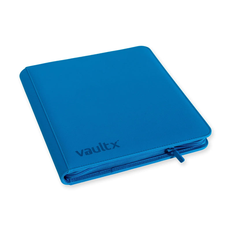 12-Pocket Exo-Tec Zip Binder Neon Blue - Vault X - Vault X