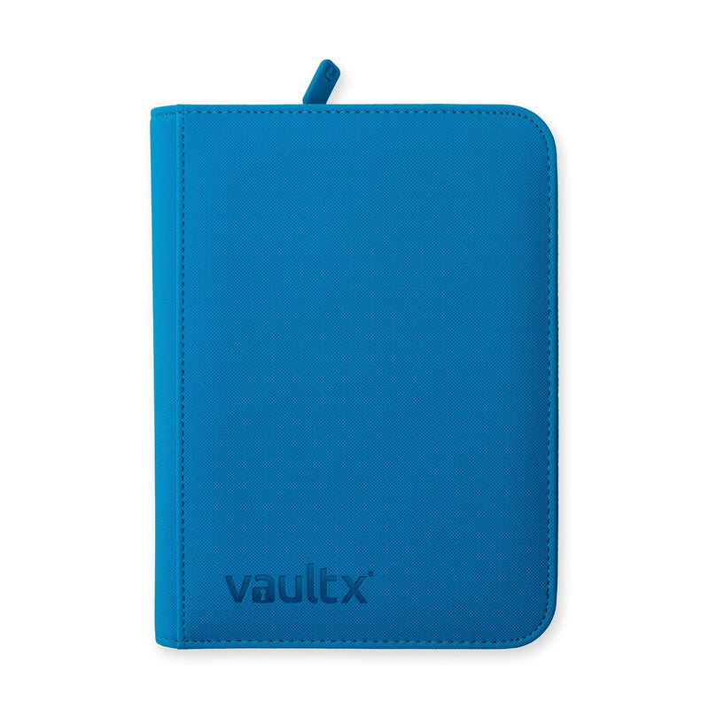 4-Pocket Exo-Tec Zip Binder Neon Blue - Vault X - Vault X