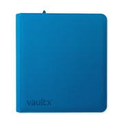 12-Pocket Exo-Tec Zip Binder Neon Blue - Vault X - Vault X
