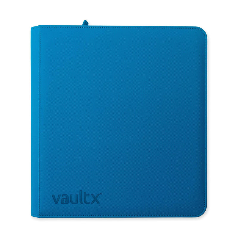 12-Pocket Exo-Tec Zip Binder Neon Blue - Vault X - Vault X