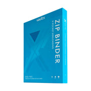 9-Pocket Exo-Tec Zip Binder Neon Blue - Vault X - Vault X