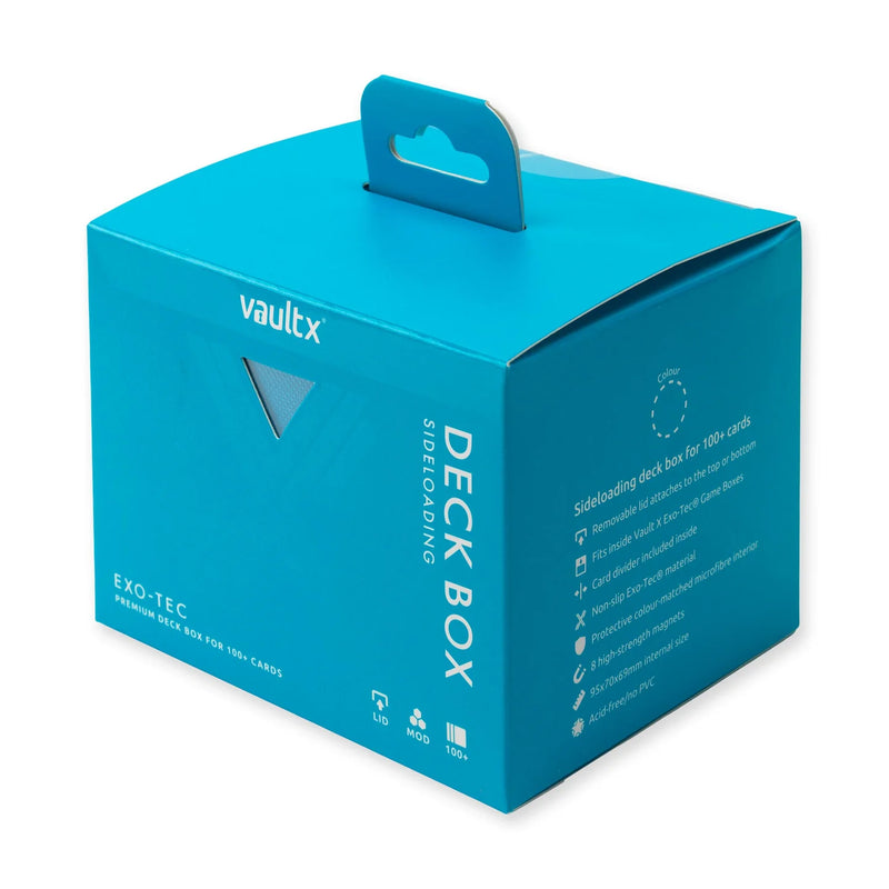 Exo-Tec Sideloading Deck Box 100+ Neon Blue - Vault X - Vault X