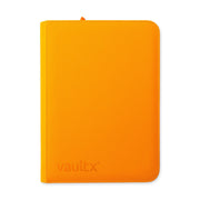 9-Pocket Exo-Tec Zip Binder Neon Orange - Vault X - Vault X