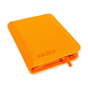 4-Pocket Exo-Tec Zip Binder Neon Orange - Vault X - Vault X
