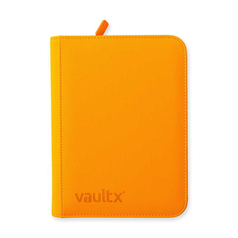 4-Pocket Exo-Tec Zip Binder Neon Orange - Vault X - Vault X