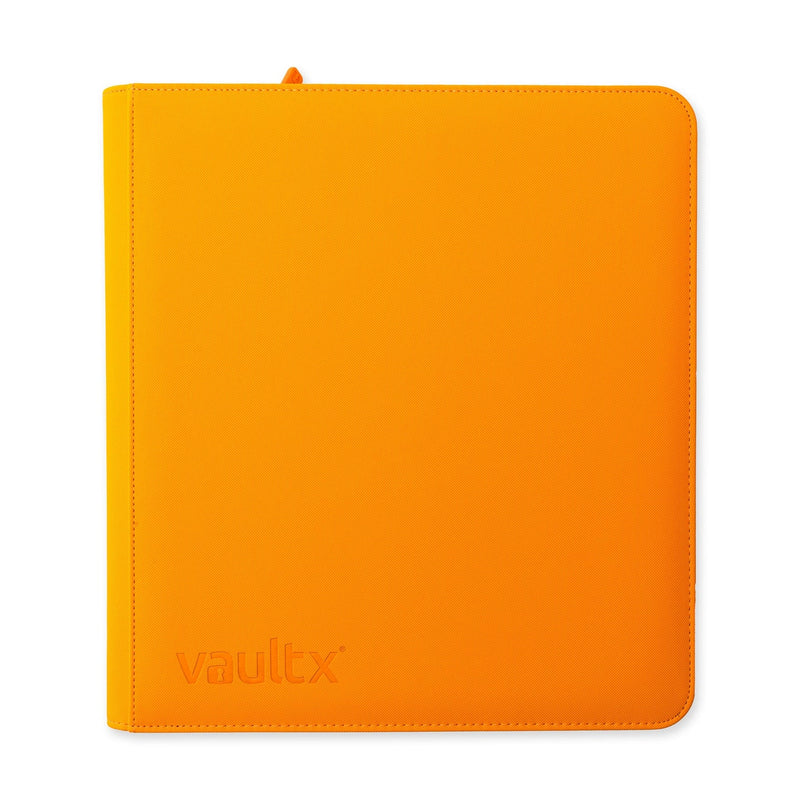 12-Pocket Exo-Tec Zip Binder Neon Orange - Vault X - Vault X