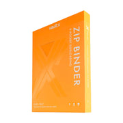 9-Pocket Exo-Tec Zip Binder Neon Orange - Vault X - Vault X